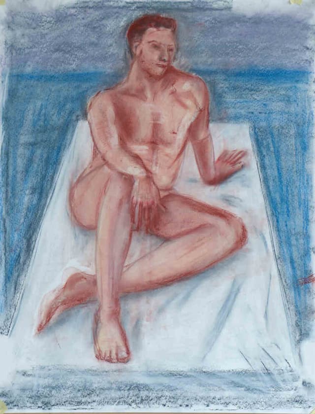painting Nude model 4 2021