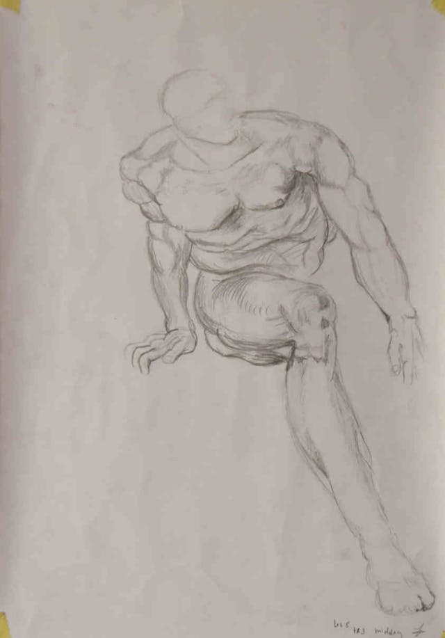 painting Copy Michelangelo 1 2020